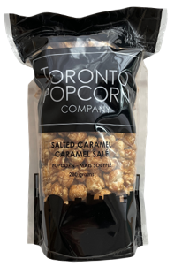 Gourmet Popcorn – A wide variety of popcorn flavours to choose from. An elevated snacking experience made here in Toronto by a local family. For your corporate clients, a logo or message can be branded on a private label.
